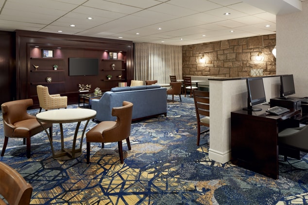 Unwind and or prepare for a new day in our Club Lounge