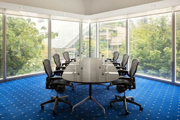 Chartroom in a boardroom set-up.