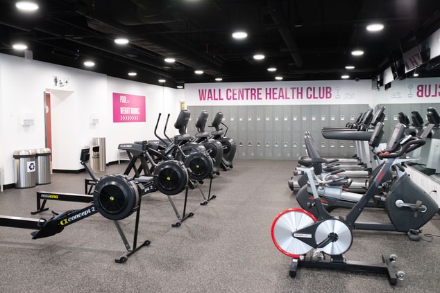 Image of Health Club with fitness equipment