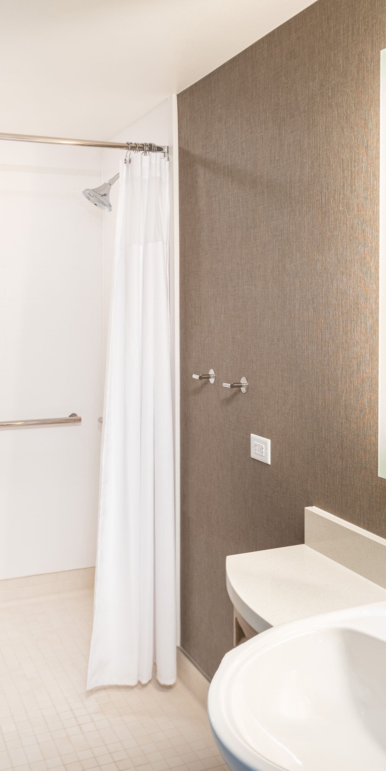 Accessible Bathroom - Roll-in Shower