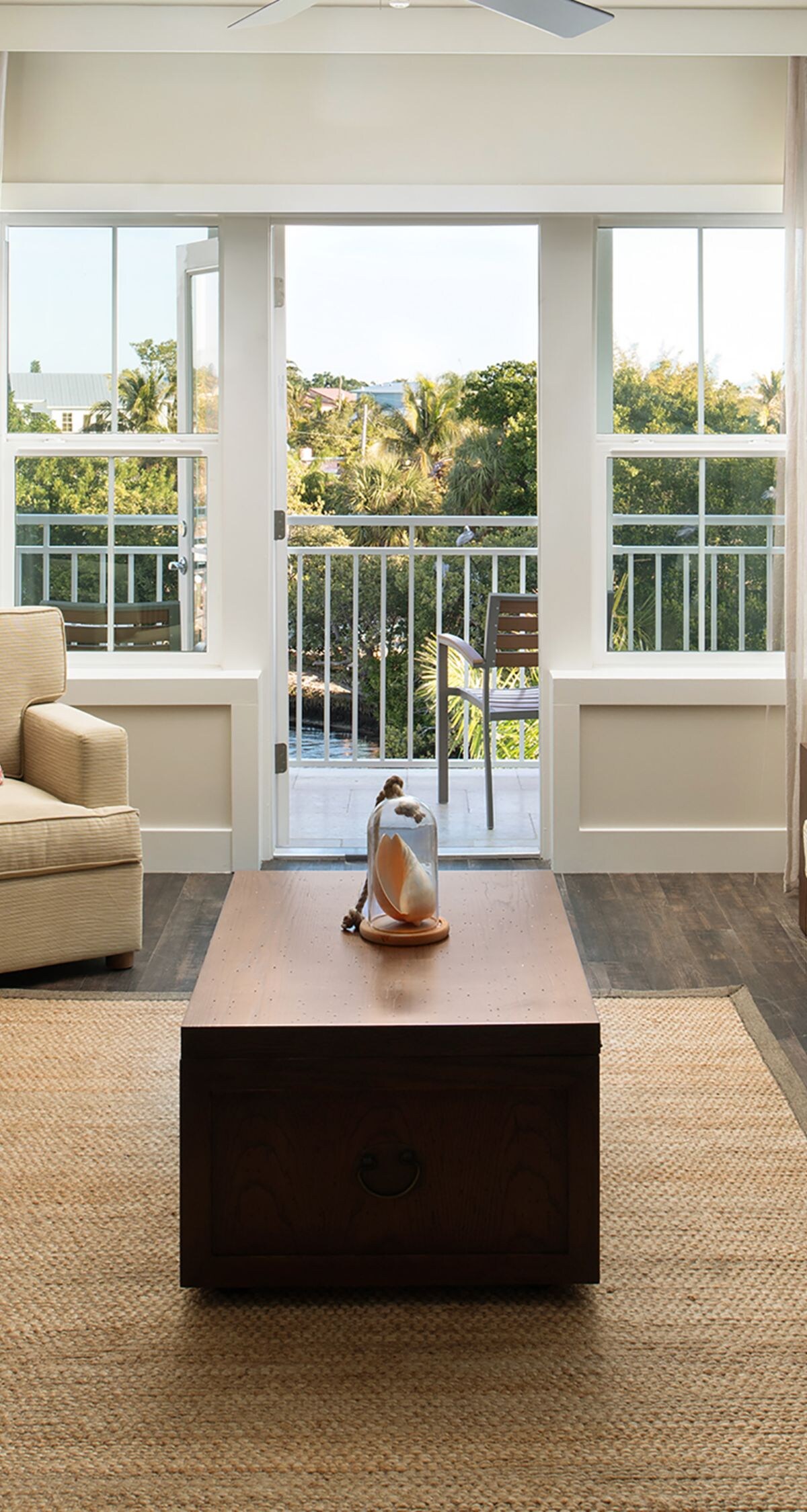 Two-Bedroom Water View Villa Condo - Living Area