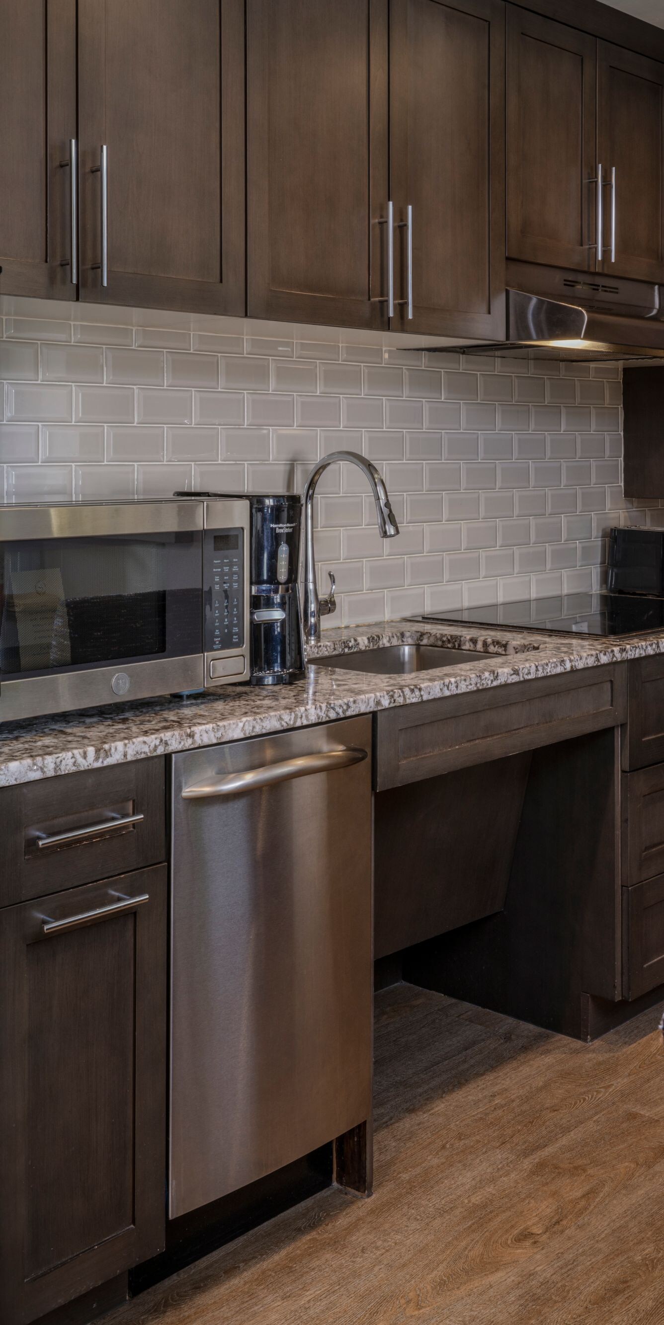 Villa Accessible Kitchen with lower counters