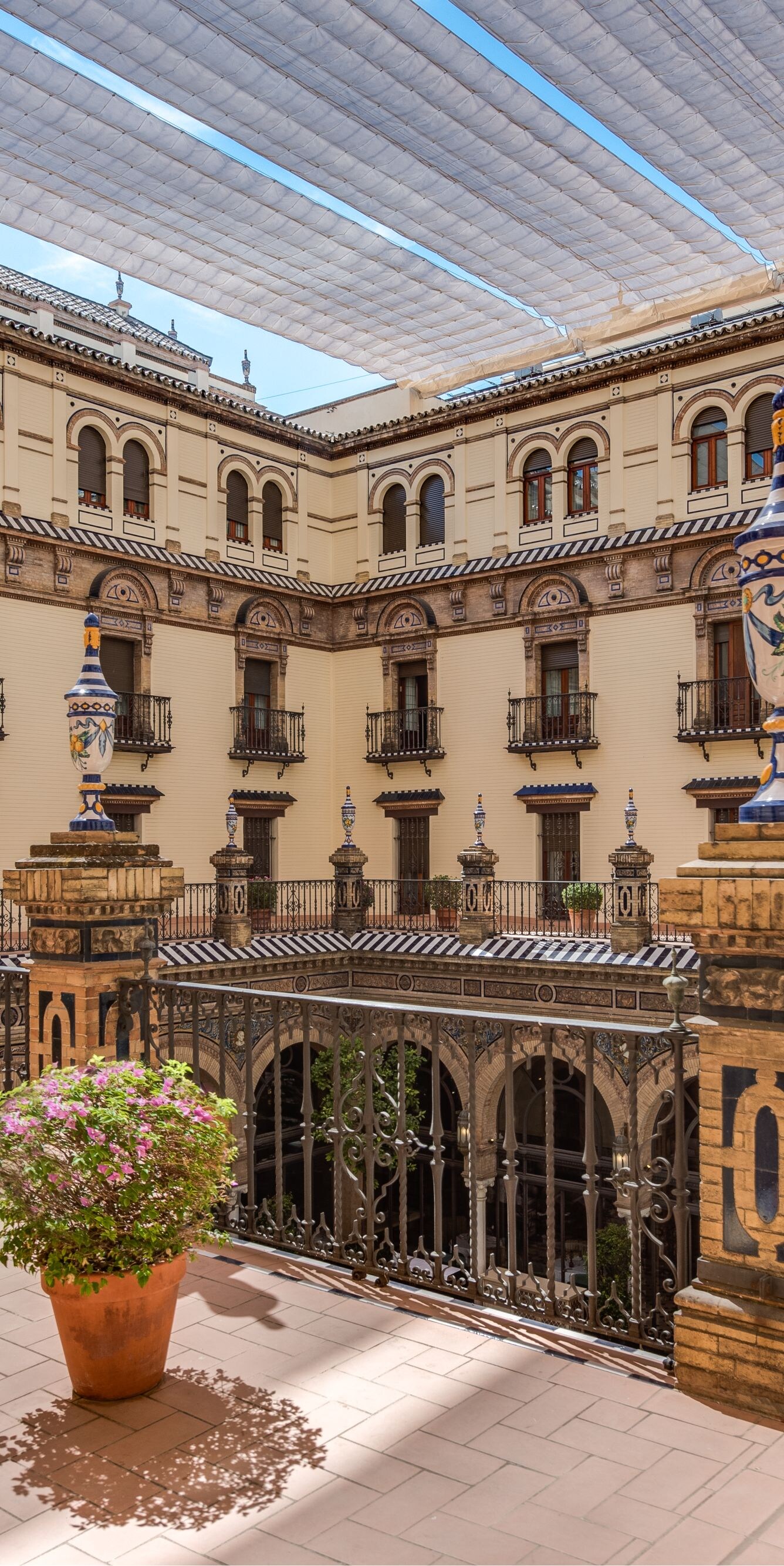 Vistas del patio interno