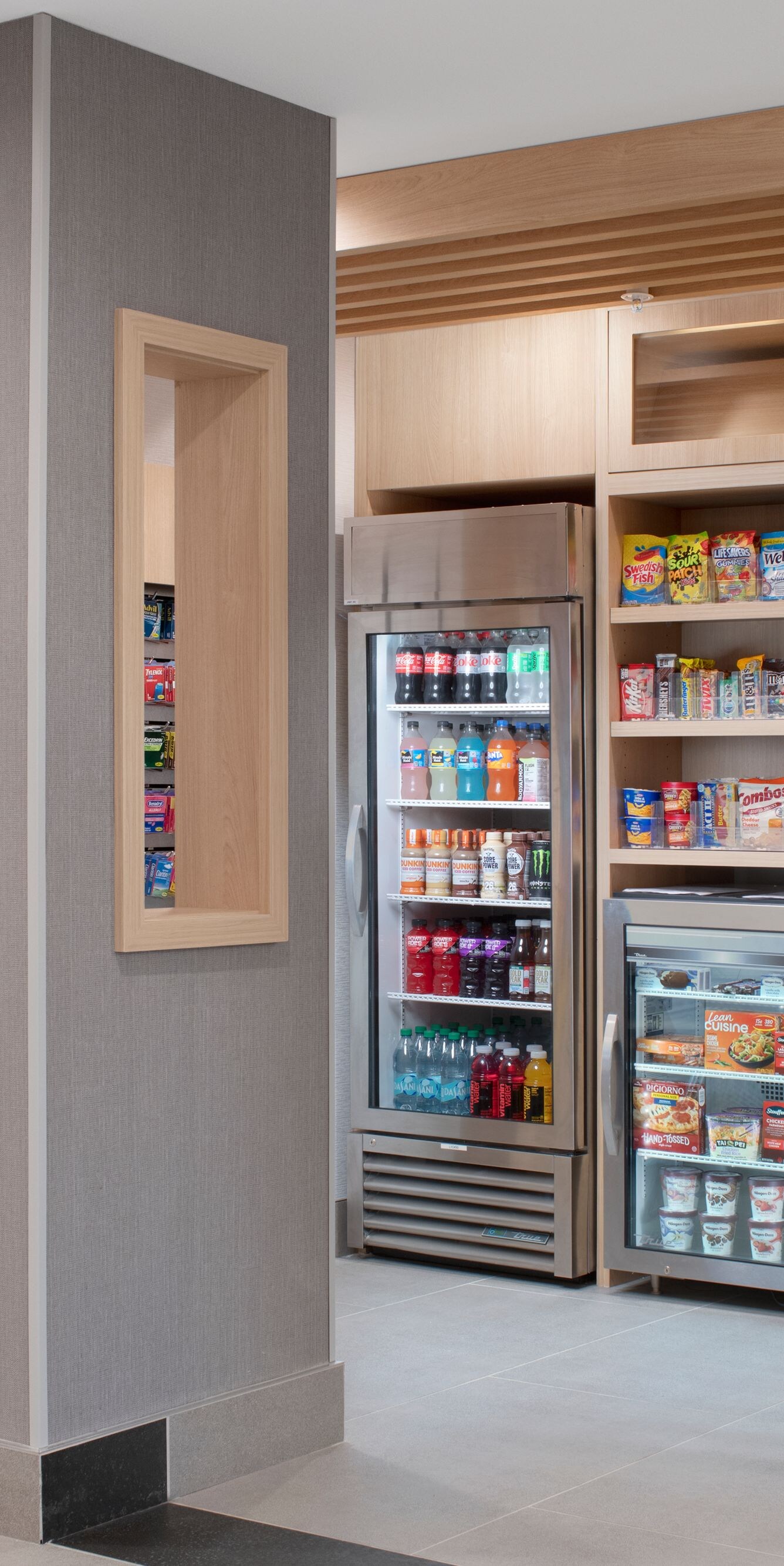 24-Hour Market with snacks and beverages
