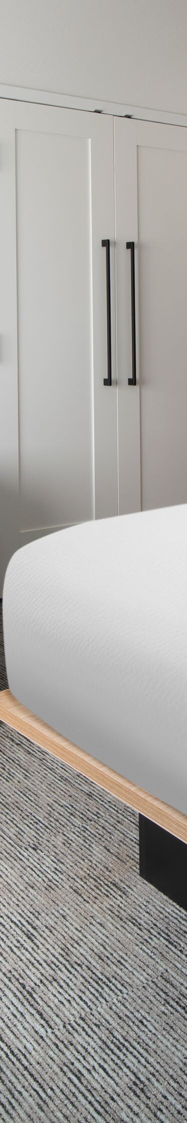 Studio suite with king bed, sofa, and kitchenette