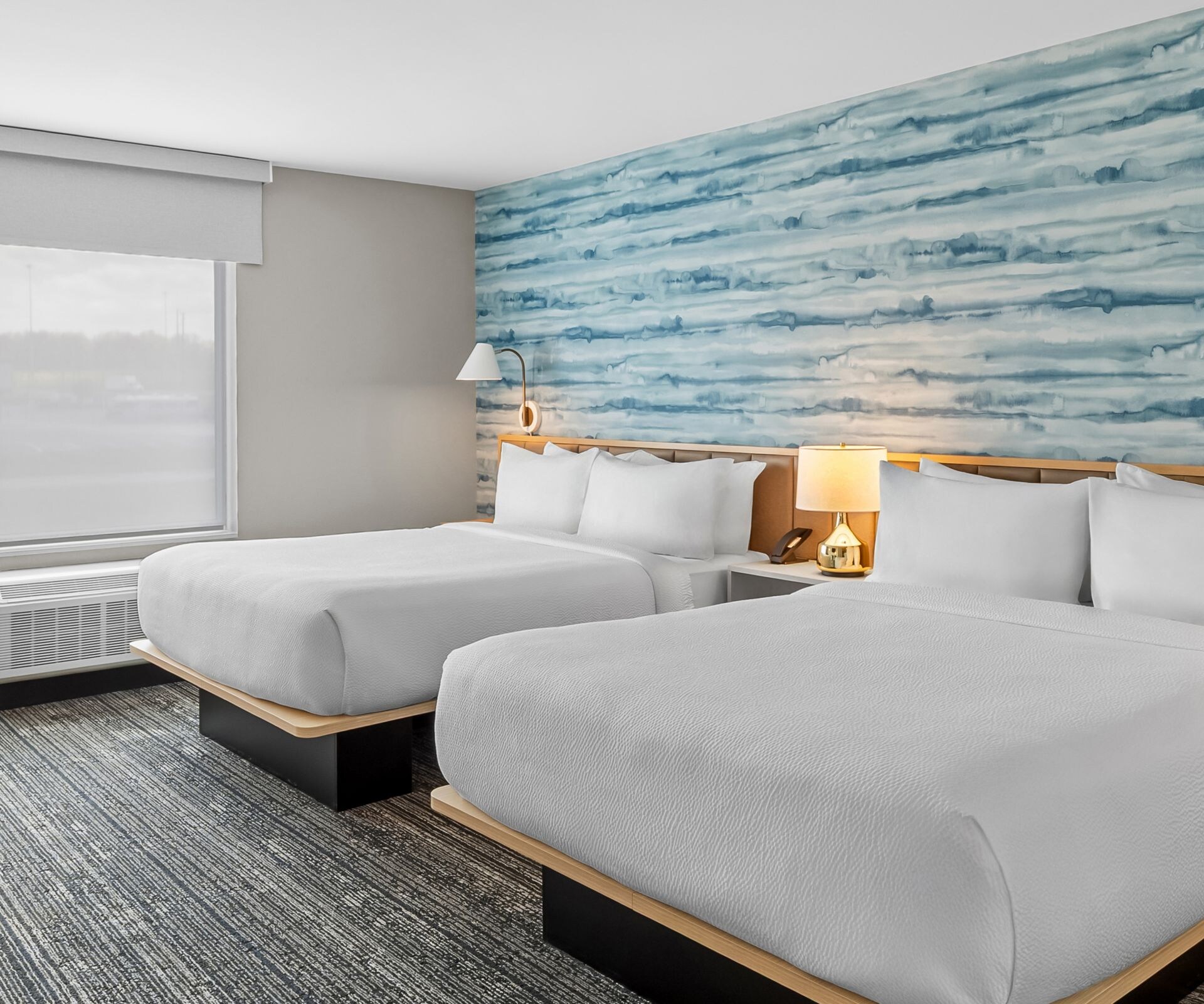 Studio suite featuring two queen beds