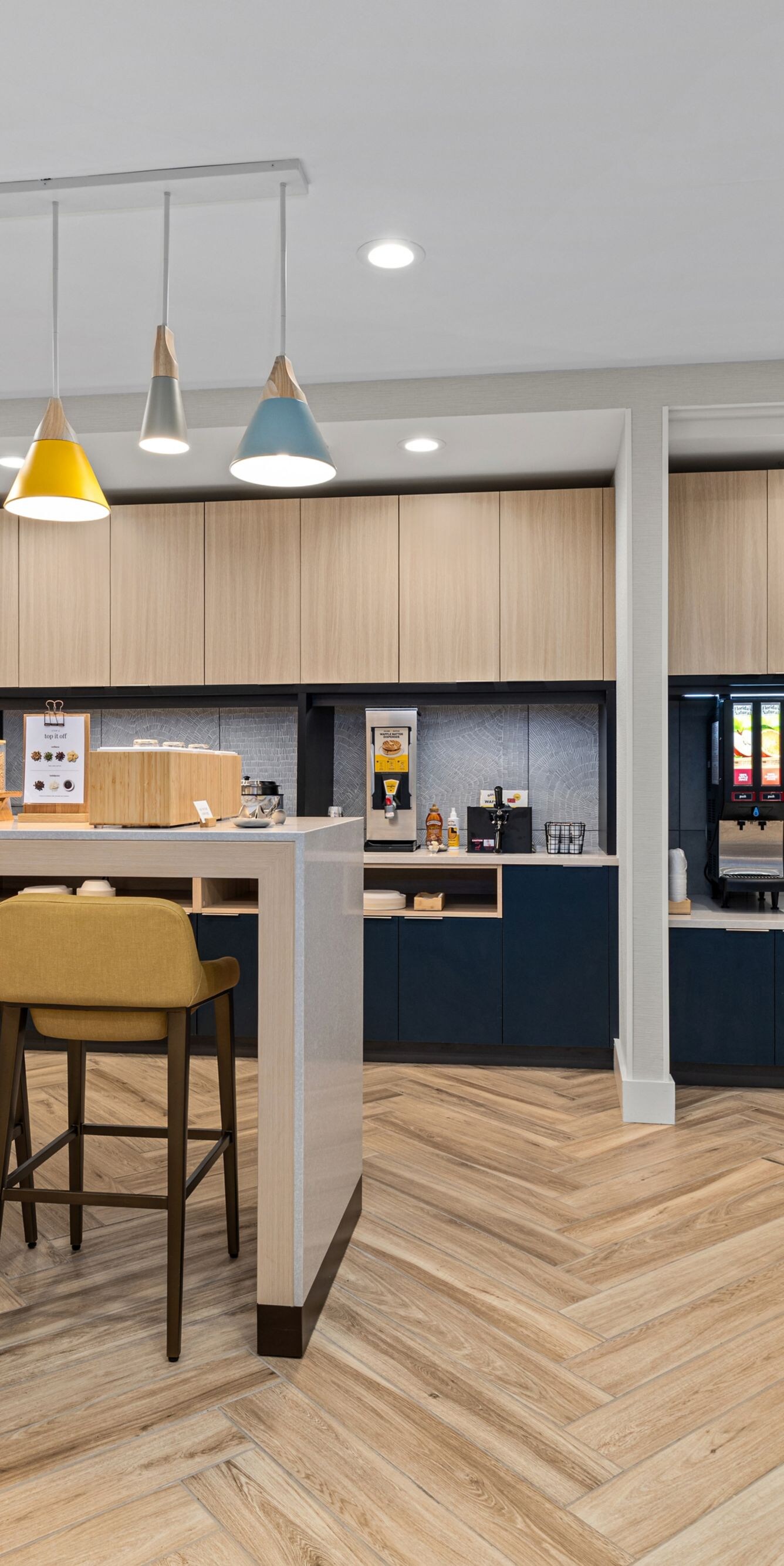 Breakfast Buffet area