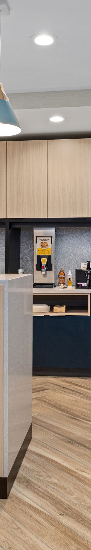 Breakfast Buffet area