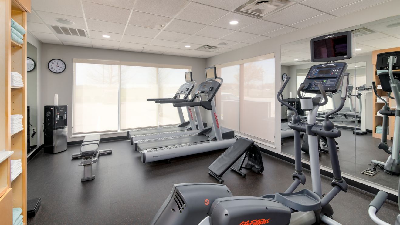 Treadmills elipticals and various workout equipmen