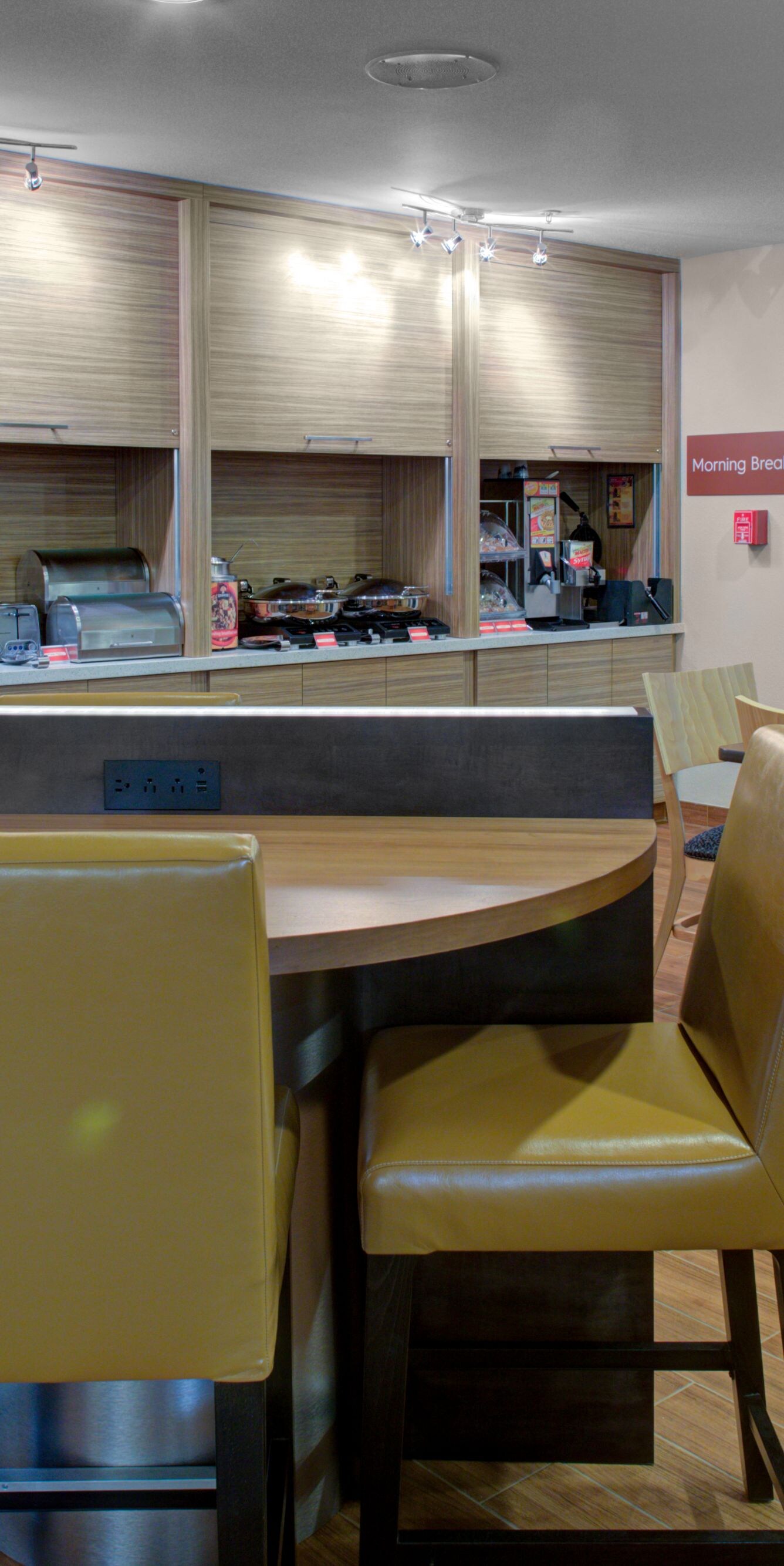 Communal Table in dining area