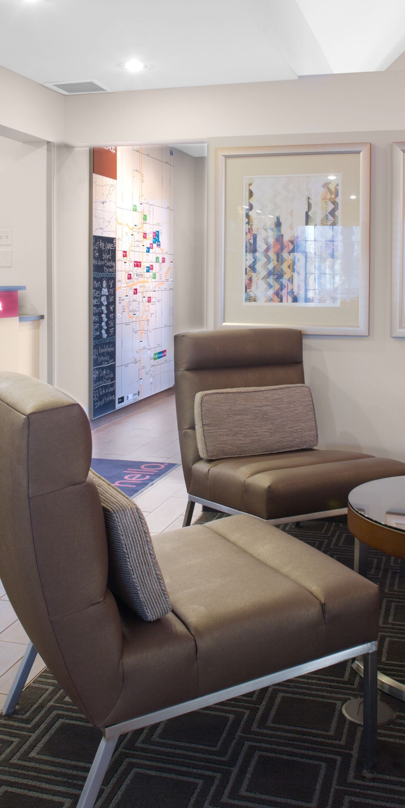 Front Desk and Lobby Seating