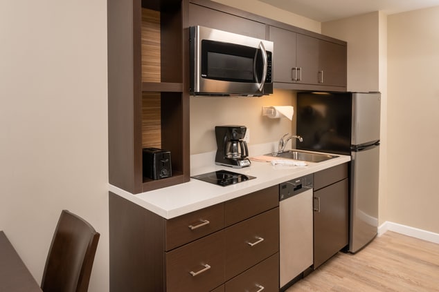 Suite Kitchen with appliances