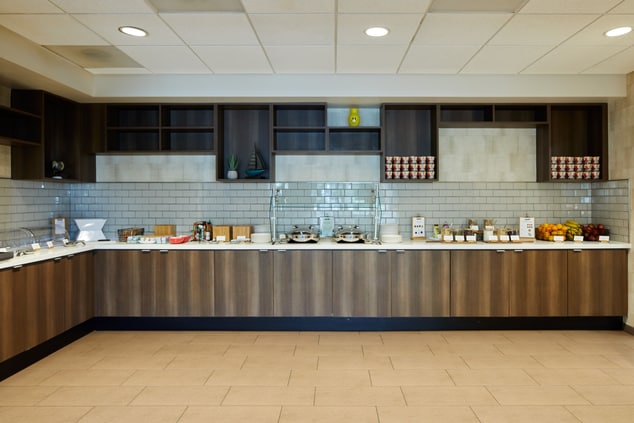 Enjoy a complimentary daily breakfast buffet throughout your stay. 