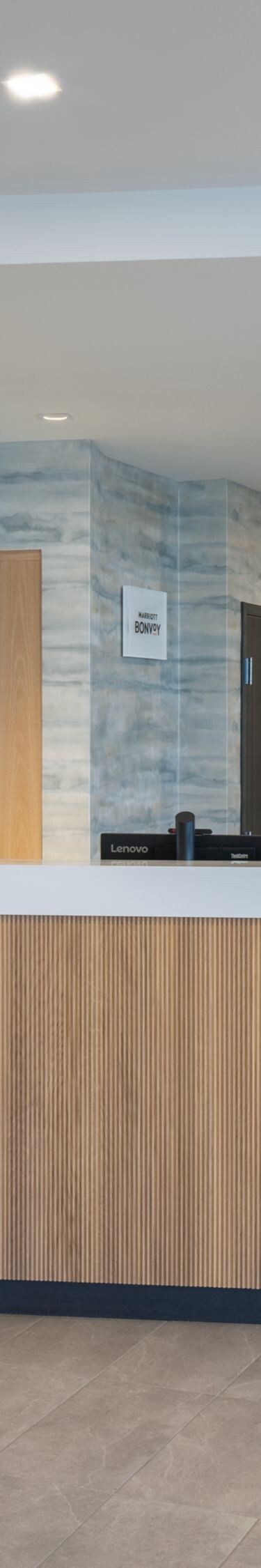 Modern reception desk