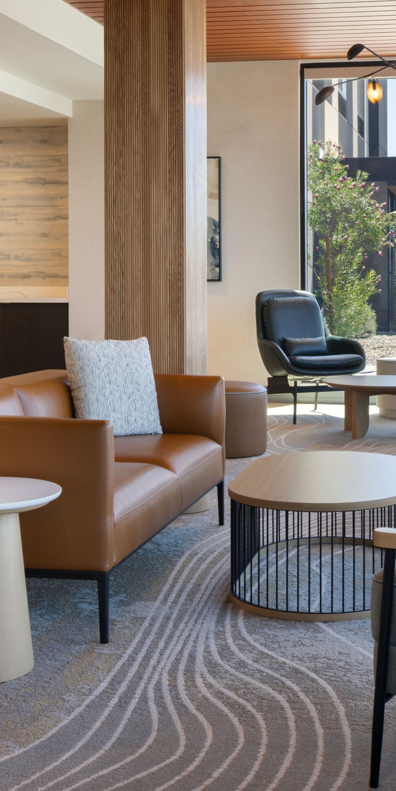Hotel seating area