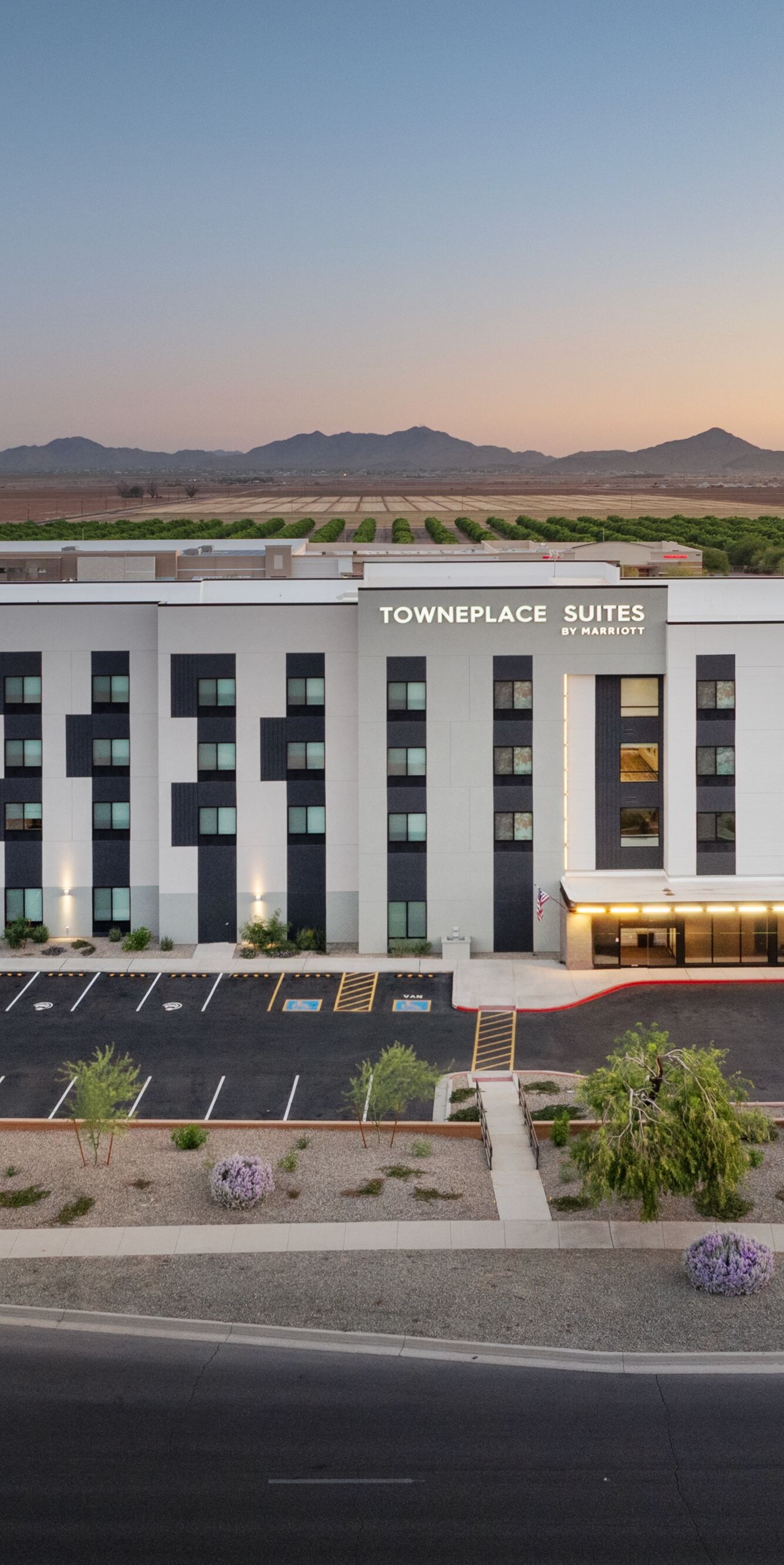 Hotel exterior front view