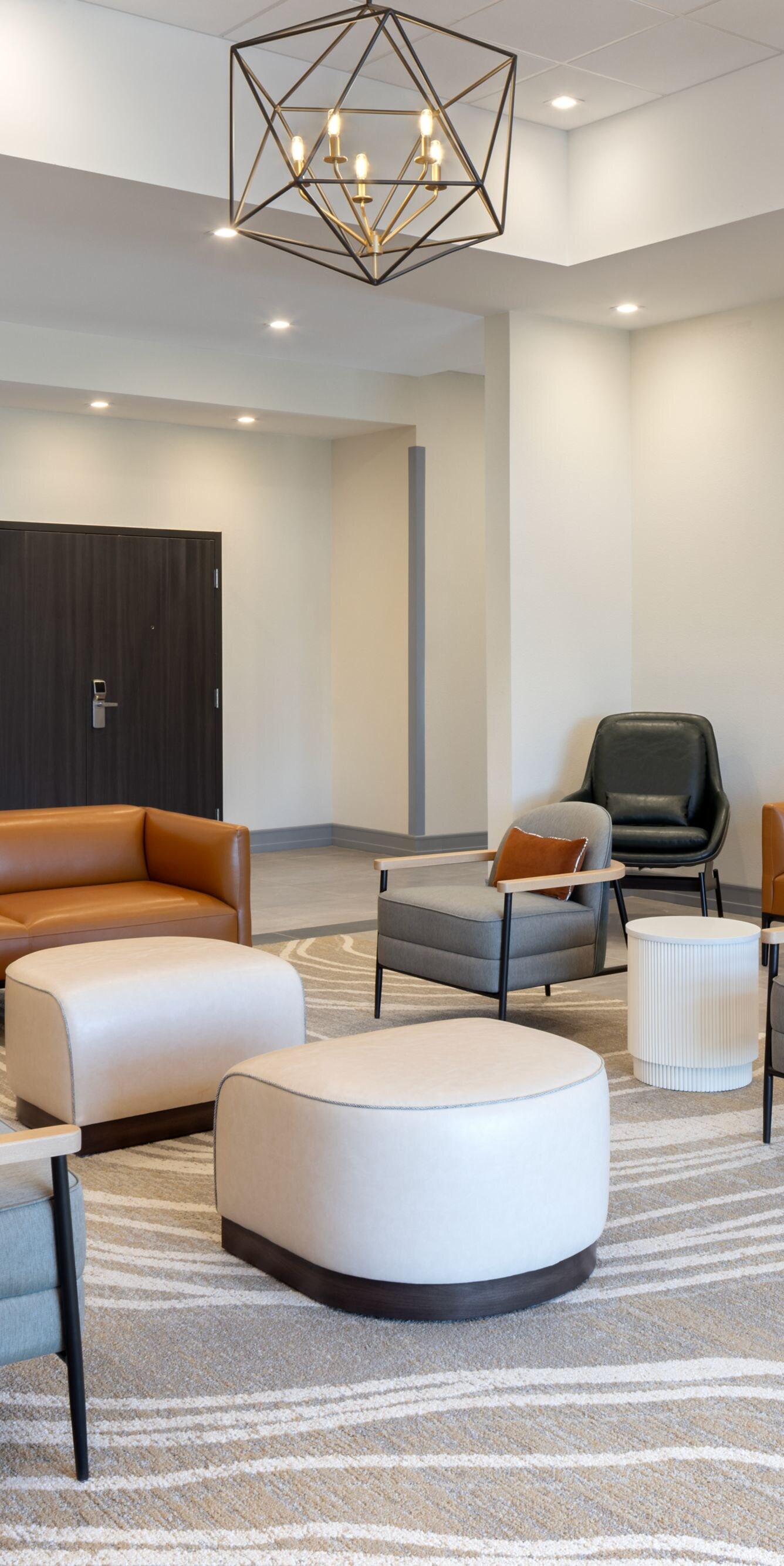 Pre-function seating space