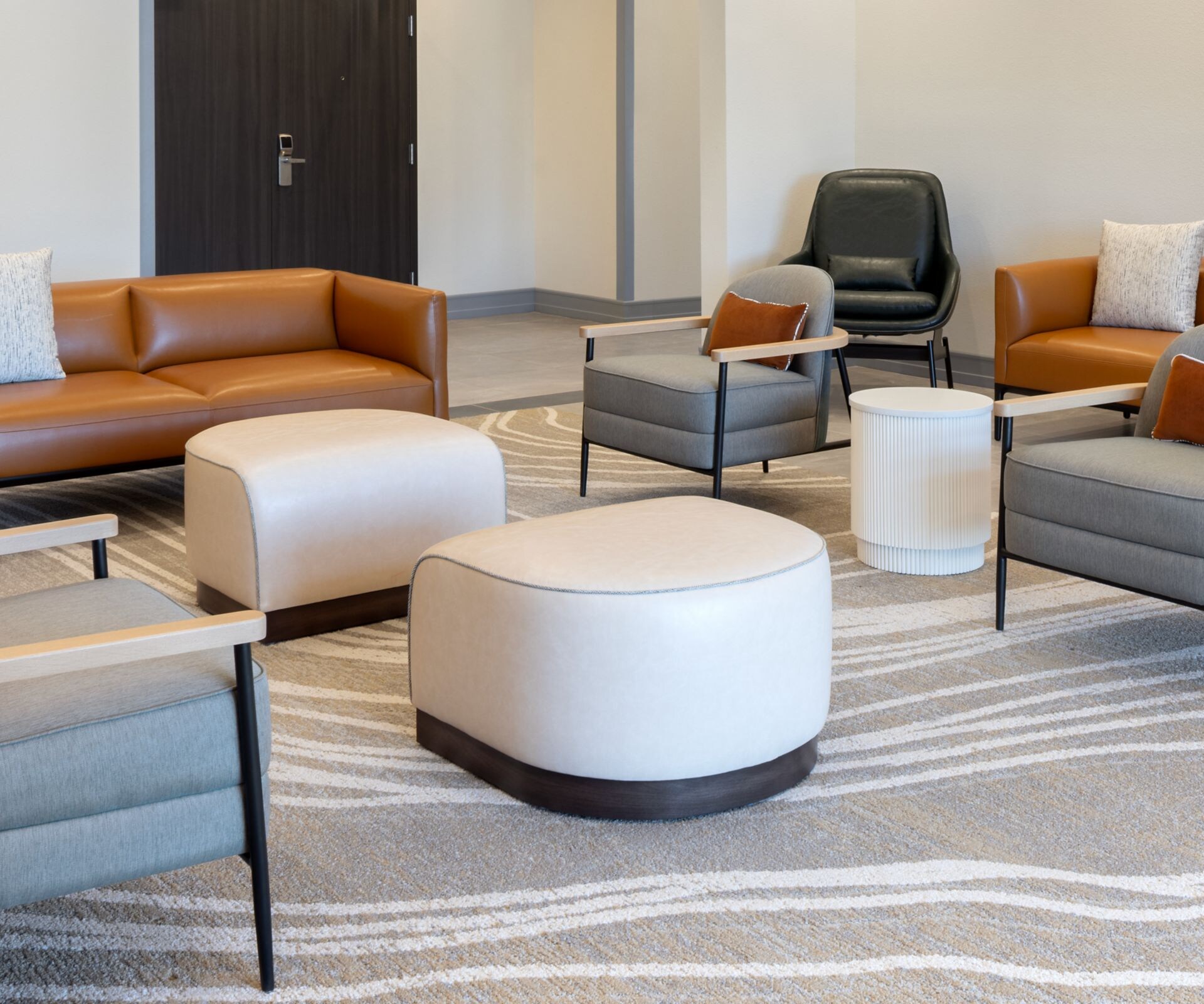 Pre-function seating space