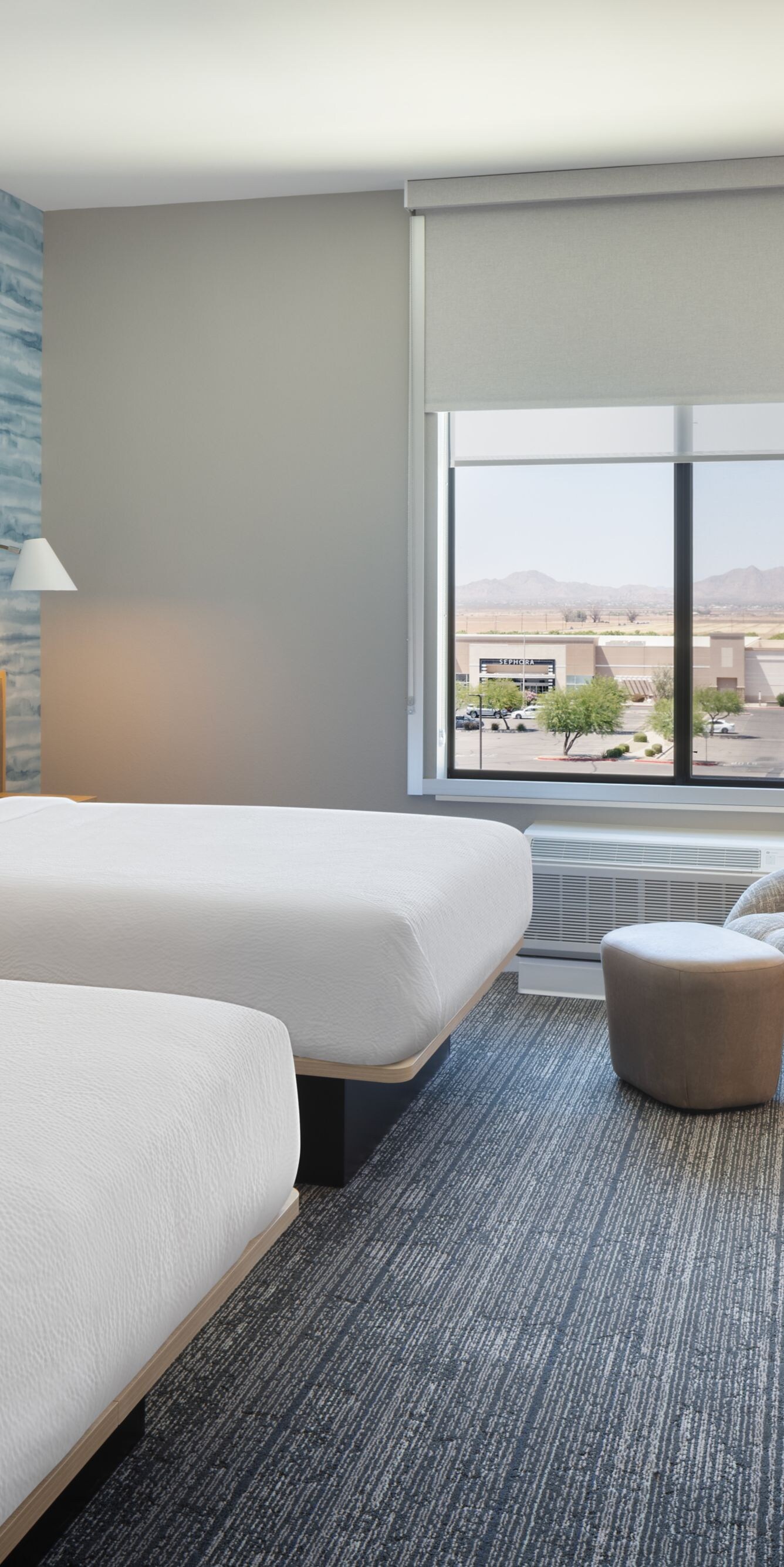 Studio suite with two queen beds