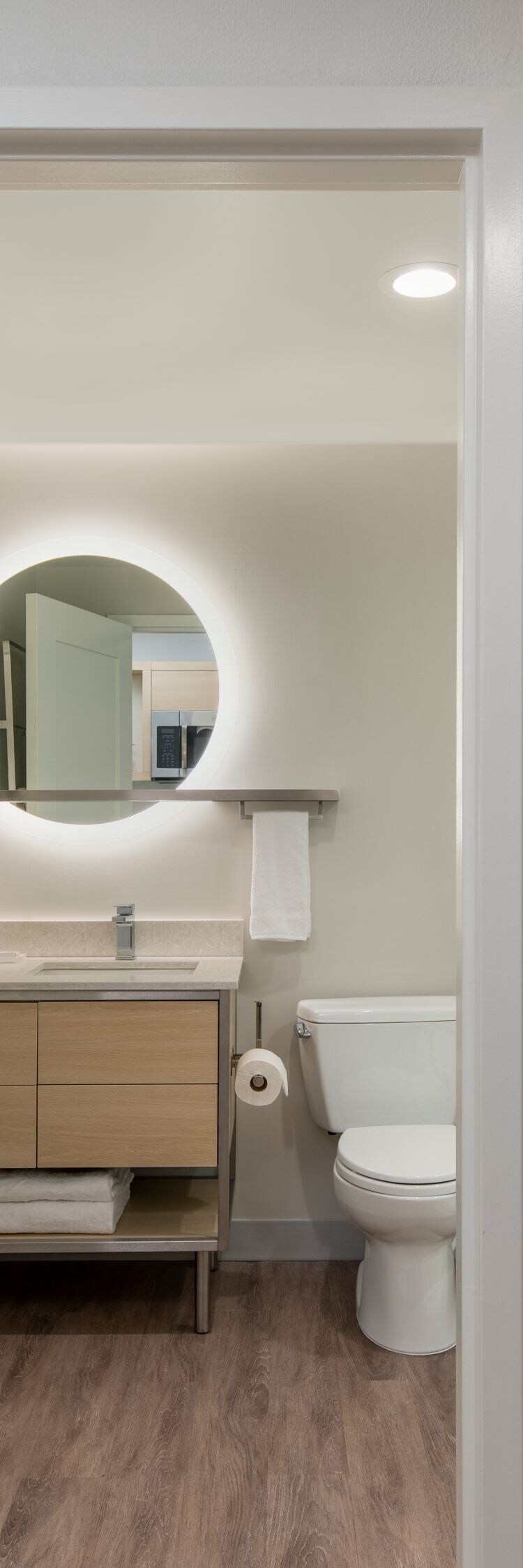 Representation of Suite Bathroom & Storage Area
