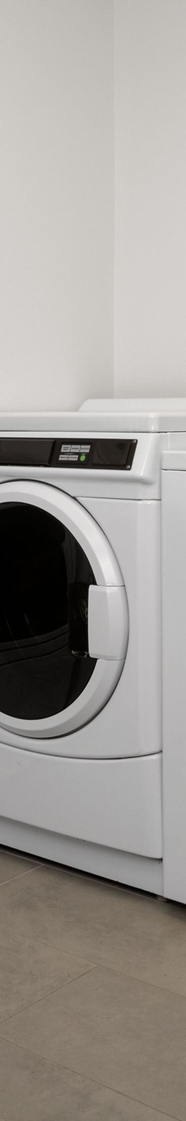 coin-operated washers and dryers