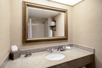 Guest room vanity