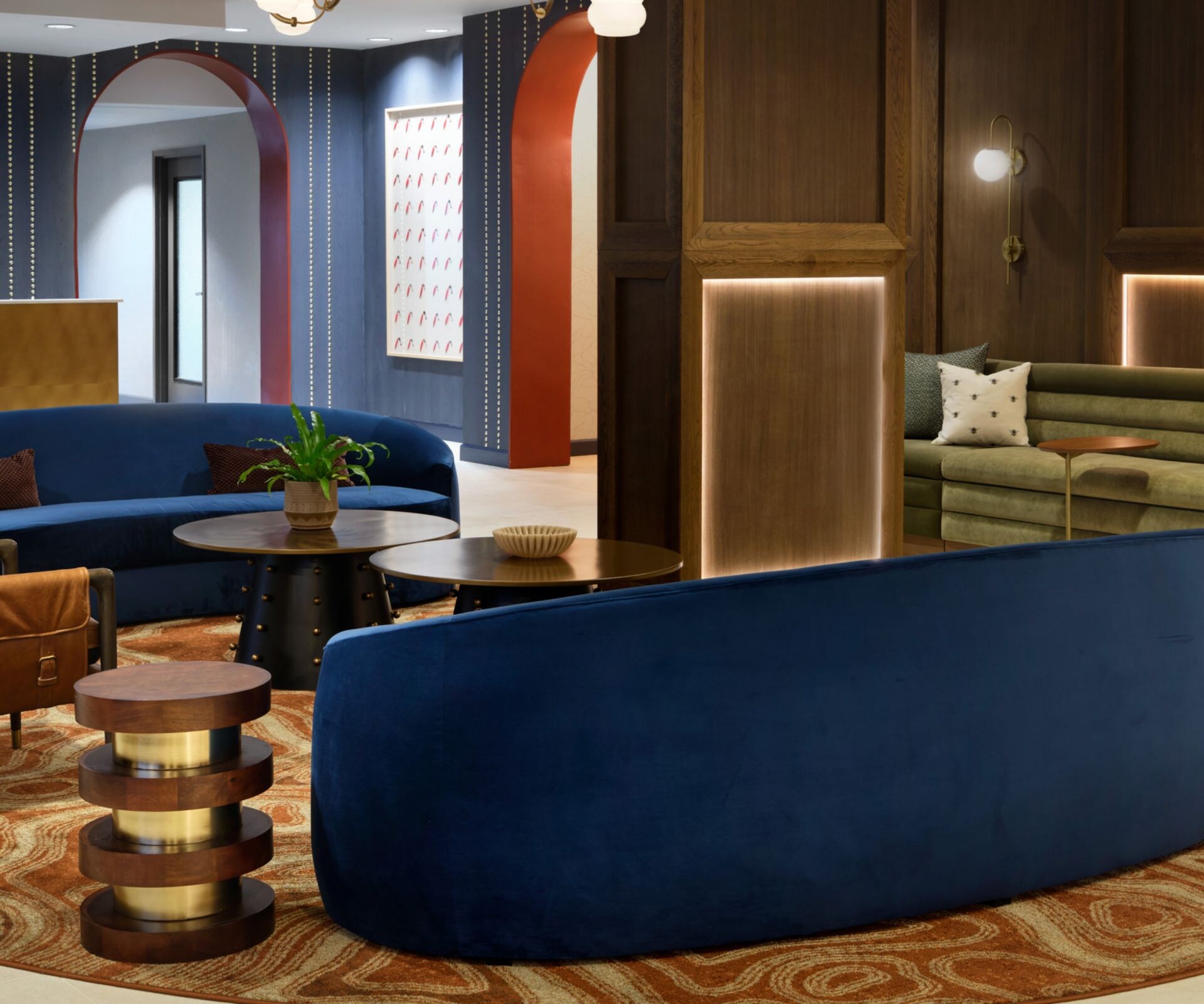 Seating in lobby area
