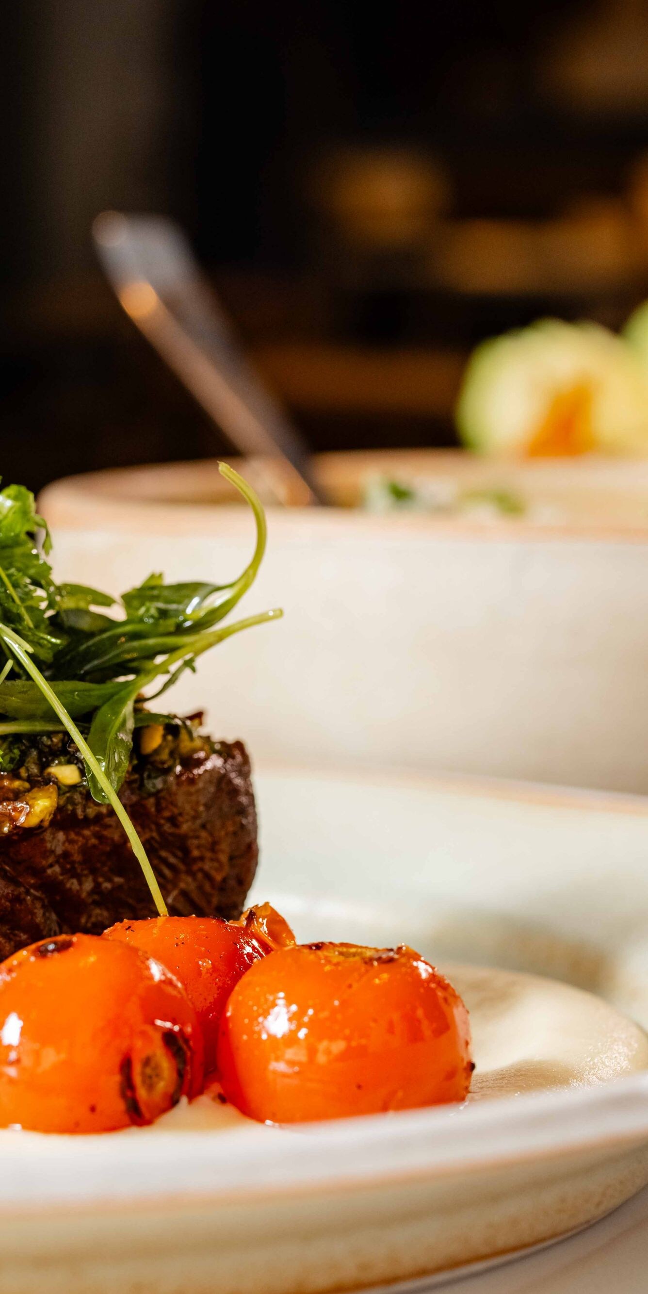birria short rib among other plated dishes