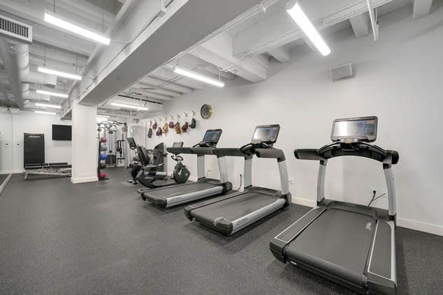 Cardio Equipment in Fitness Center