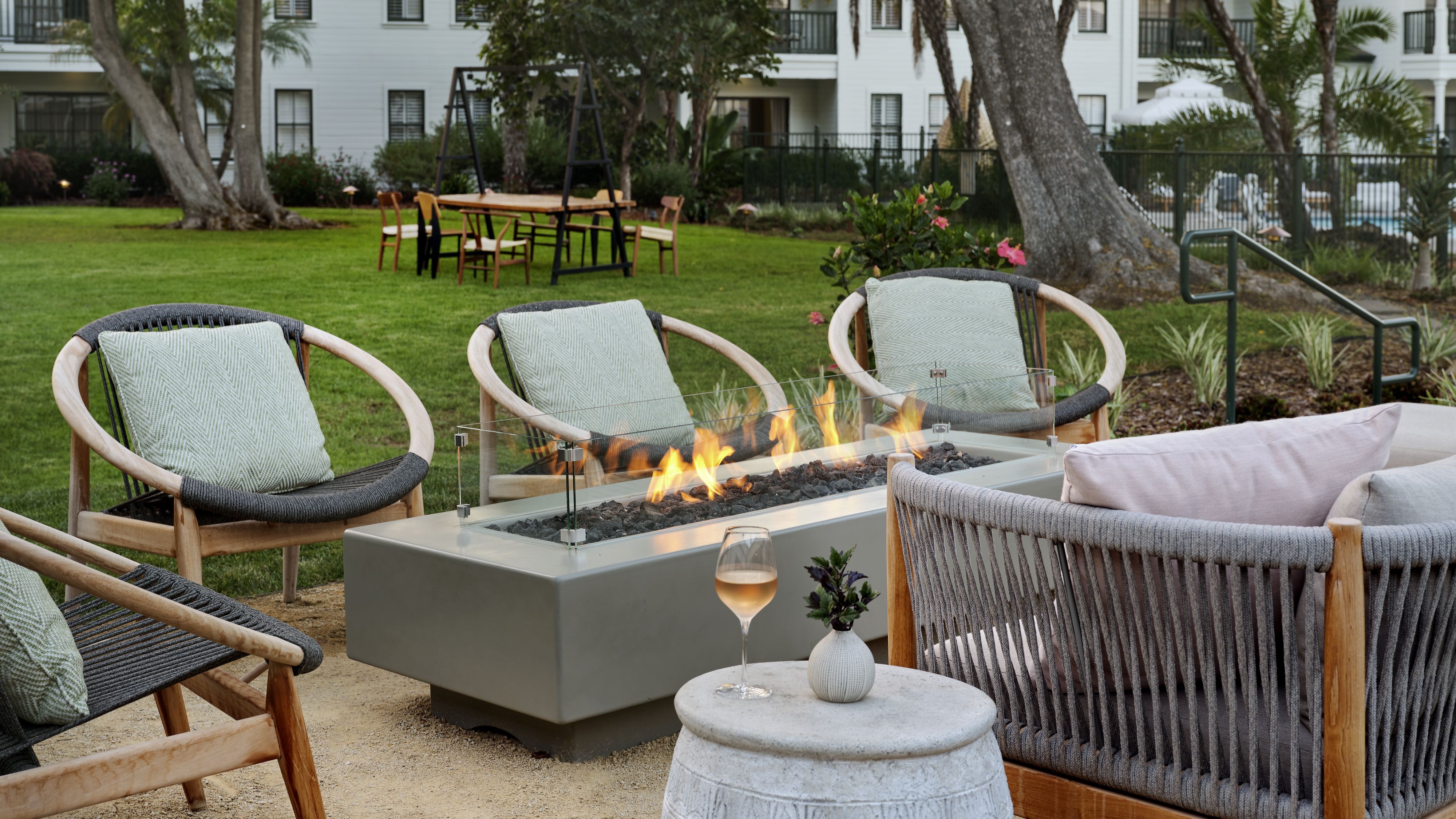 Dining in The Garden