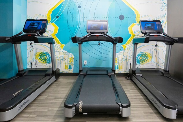 Enjoy our 24-Hour Fitness Center, one of the large