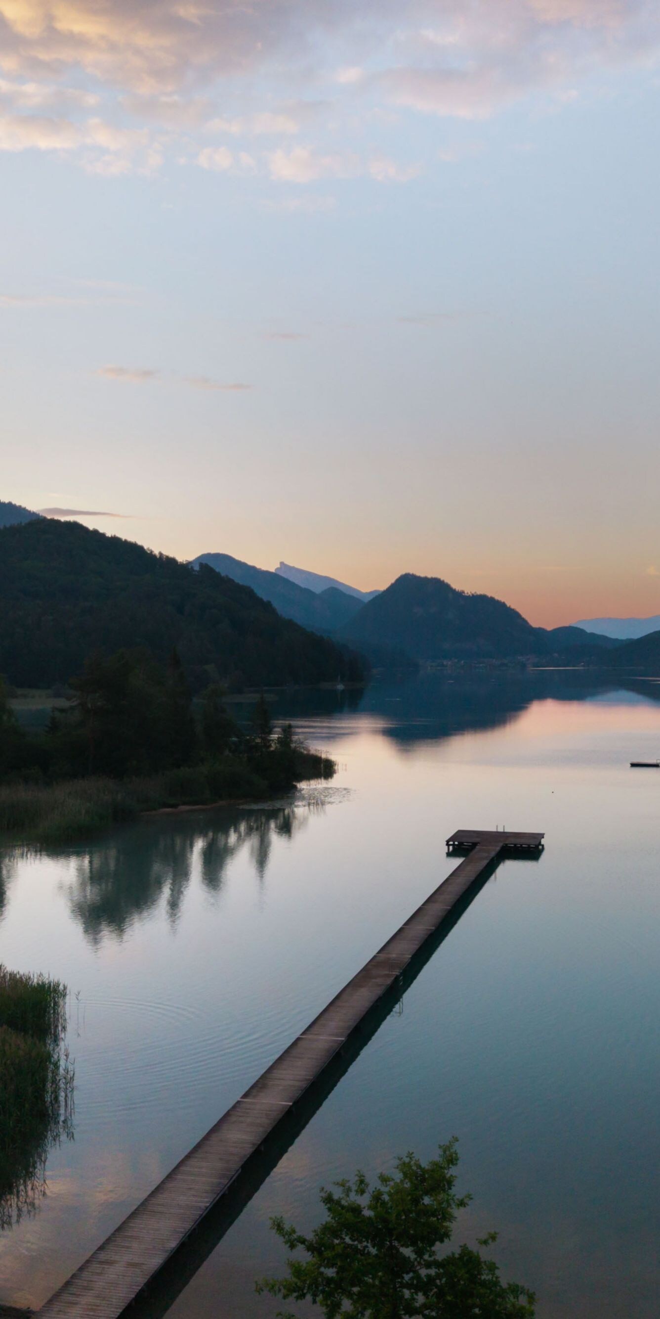 Morning  view of Fuschlsee