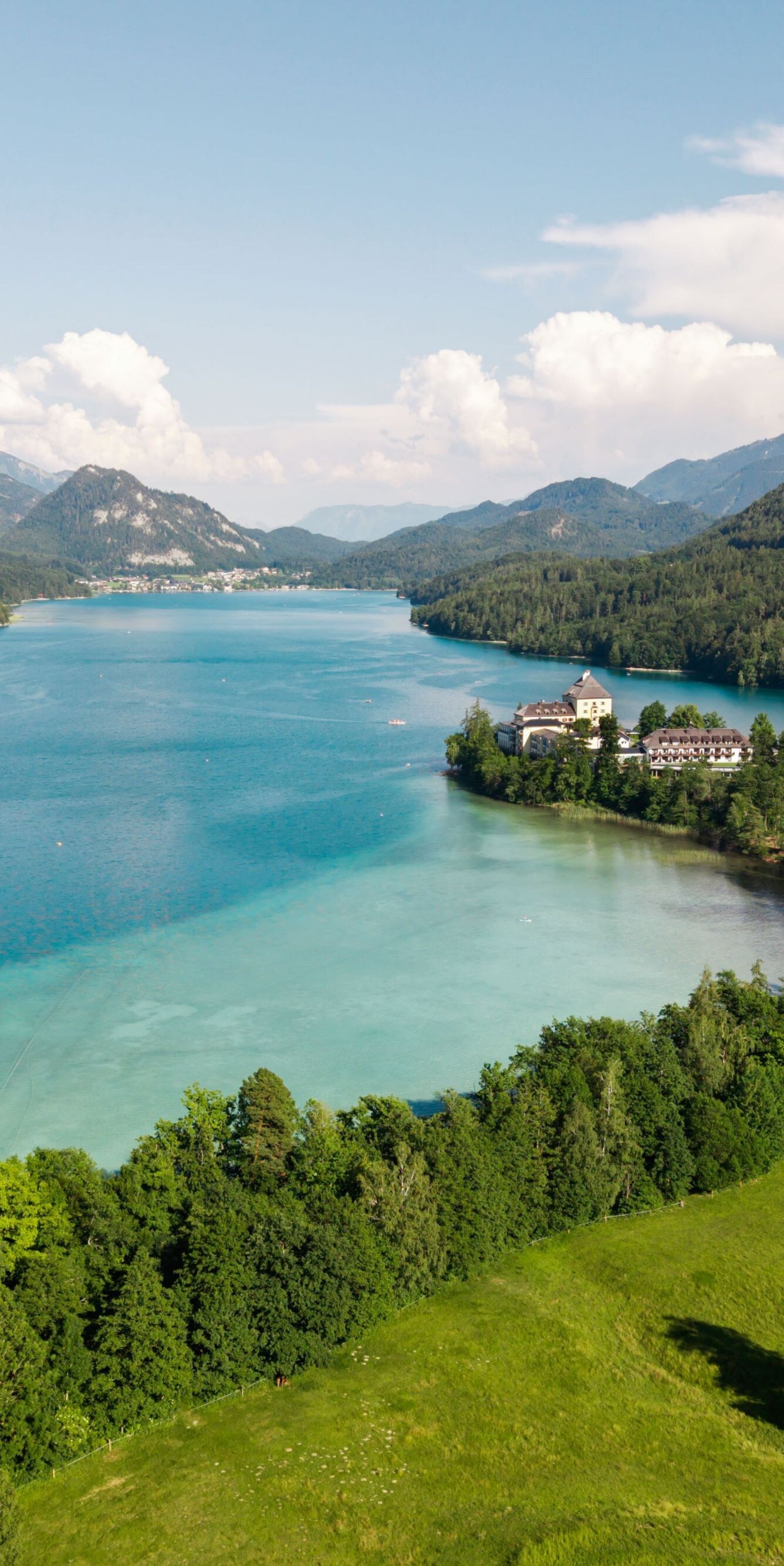 Morning  view of Fuschlsee