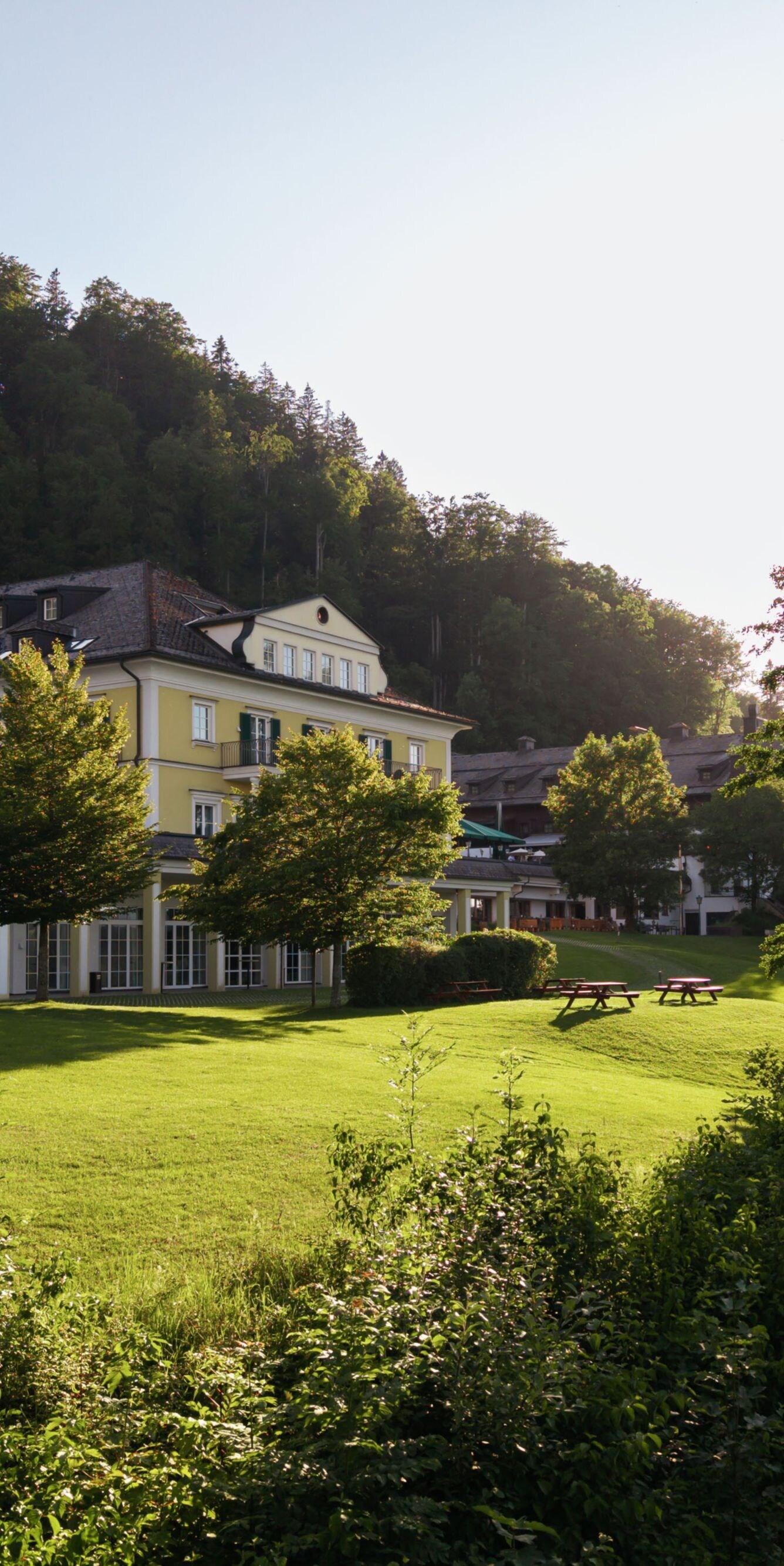 Hotel set within nature park