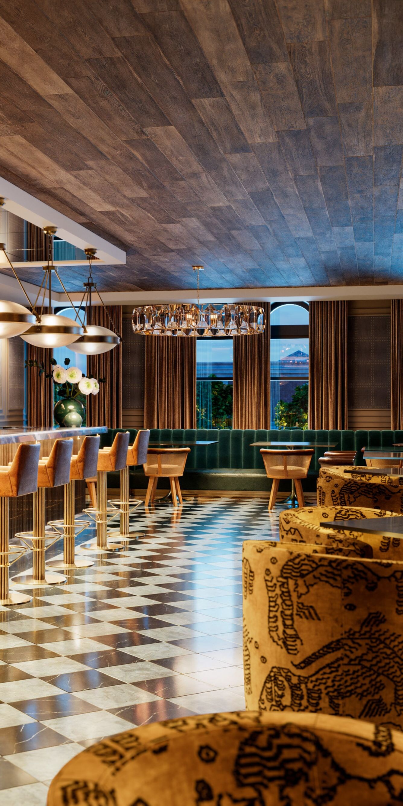 JPs Lounge bar seating and floor seating