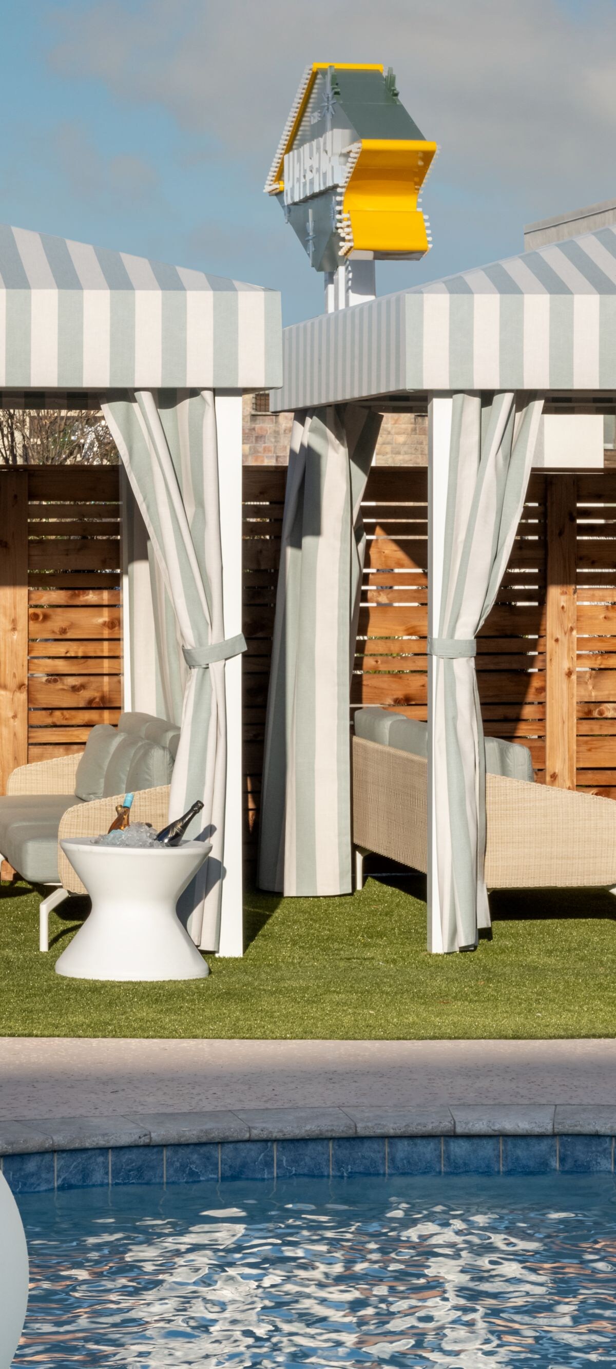 Pool Cabanas