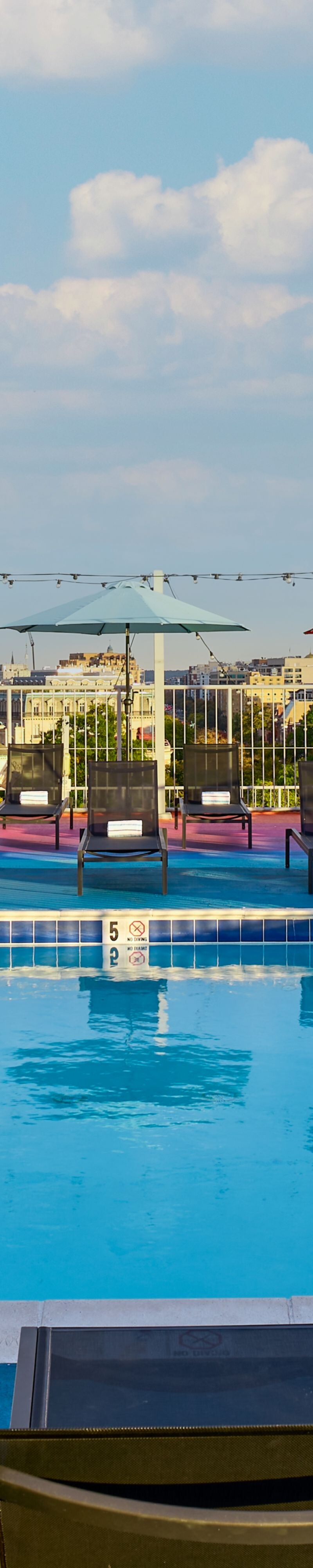 Rooftop Pool Washington Dc Escape The DC Heat At Embassy Row Hotel's