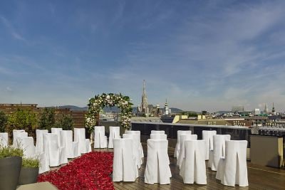 Rooftop Bar Wedding Ceremony