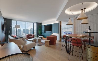 Lounge in Fantastic King Suite