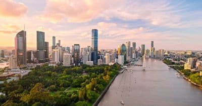 Ariel View of Brisbane