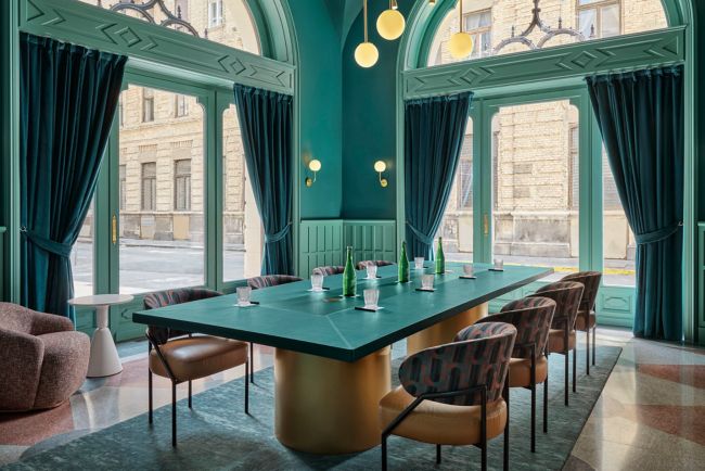 Meeting Room at W Hotel in Budapest  