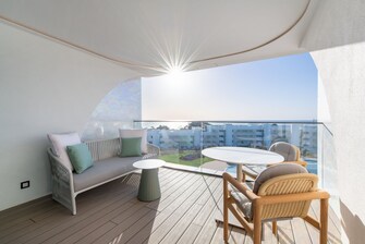 Habitación Spectacular con balcón con vista del atlántico