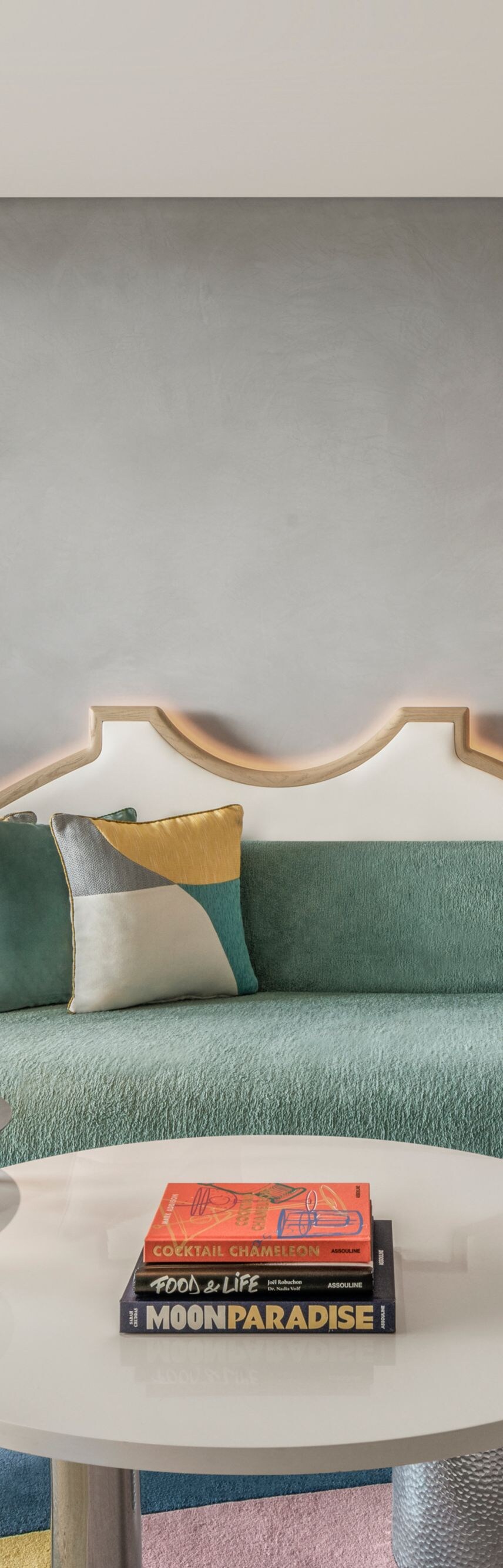 Detalhes da decoração do quarto