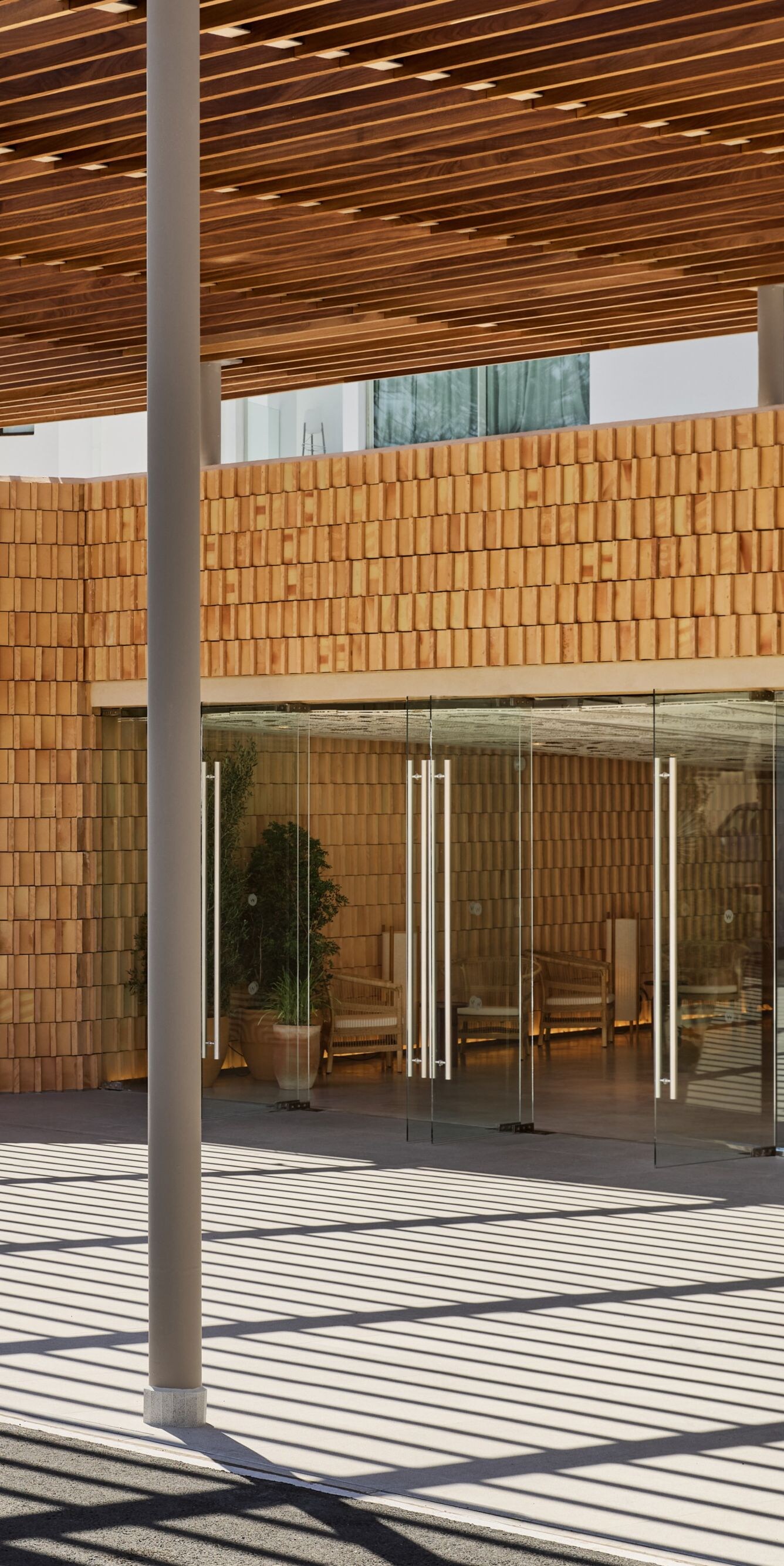 Exterior entrance of W Ibiza