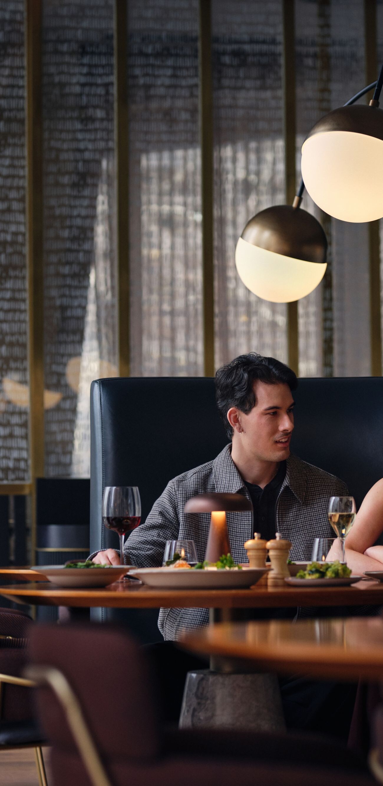 Evening dining experience at Belasco