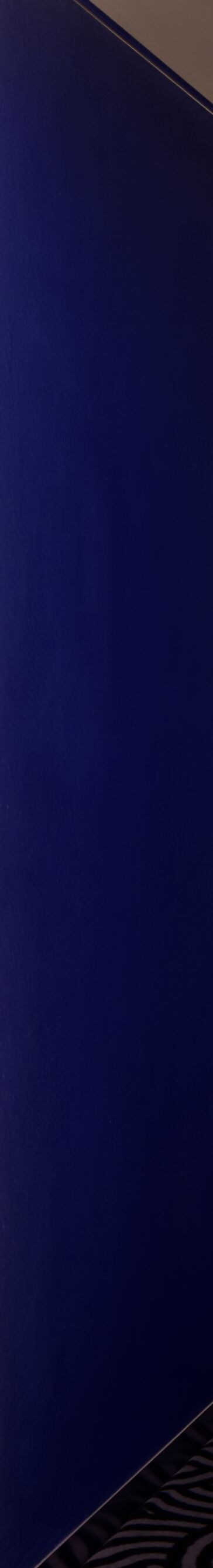 Blue color corridor