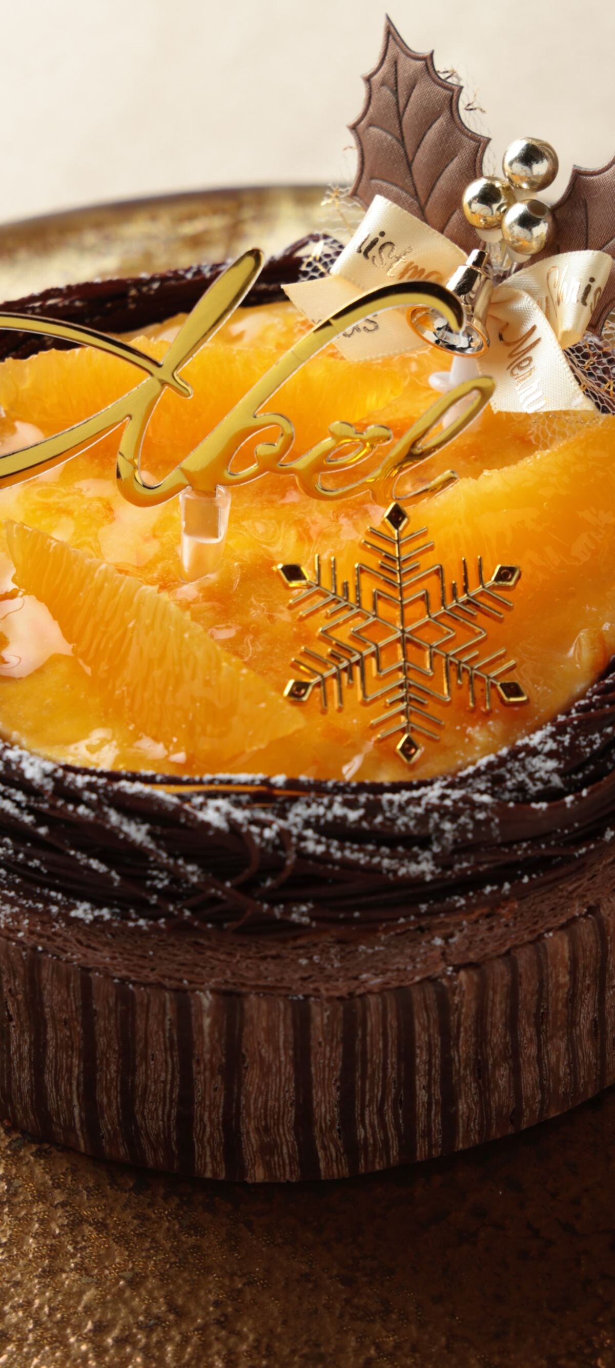 festive cake souchede noel
