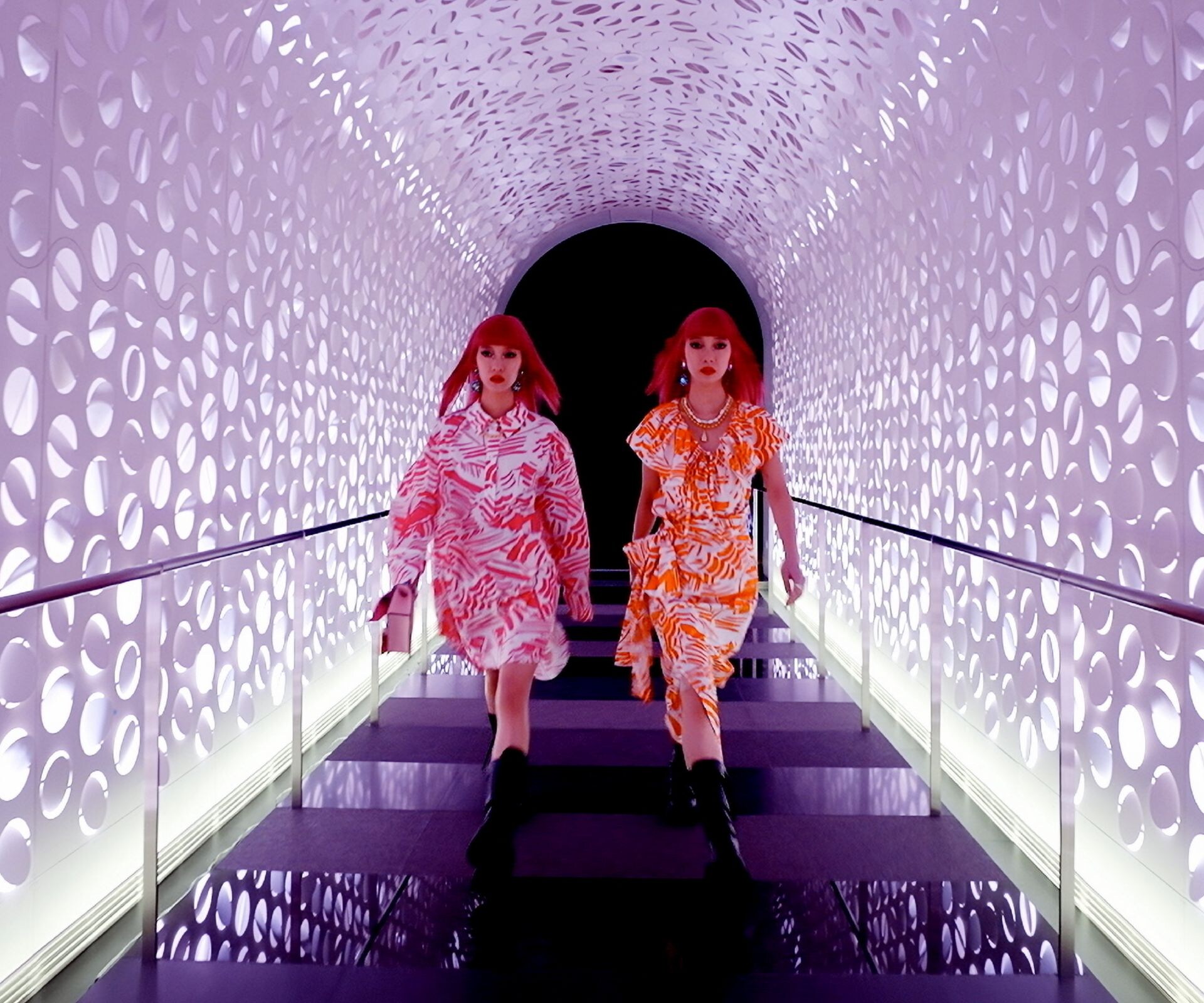 Lifestyle models in Arrival Tunnel