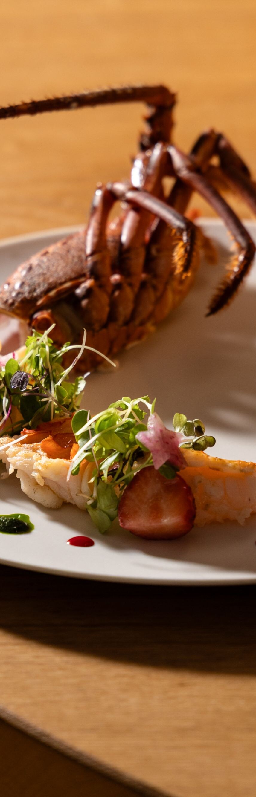 lobster in festive style