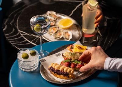 29/30's Rooftop Bars shared snacks